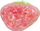 Lodër antistres Van Manen Squeeze Ball Strawberry, top luleshtrydhe 6 cm, me shkëlqim, shumëngjyrësh