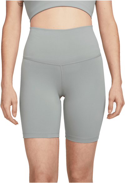 Leggins Yoga Nike NY për femra, Dri FIT, bel i lartë, gri