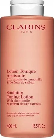 Locion tonik për fytyrë Clarins Soothing, 400 ml, qetësues, për lëkurë të ndjeshme