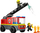 Lodër kamion zjarrfikës Fire Ladder Truck, set lojërash, për fëmijë 4+