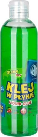Ngjitës i lëngshëm Astra Liquid Glue Transparent Green, 250 ml, i tejdukshëm, i gjelbër