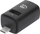 Hub USB-C Manhattan Ultra Compact, 3 porta USB-A, 5 Gbps, gri