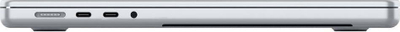 Mbrojtës ekrani Spigen Glass FC për MacBook Pro 14" 2021, xham i fortë, kornizë e zezë