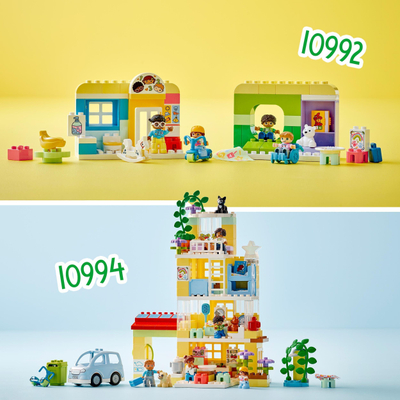 Lodra me lego ndërtimi LEGO Duplo Town Life in Kindergarten 10992, edukative, për kalamoj 2+