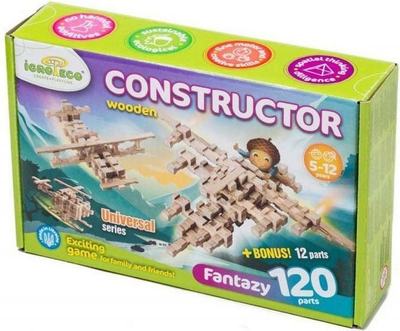 Set konstruktiv Igroteco Fantasy IG0040, 120 copa, për kalamaj