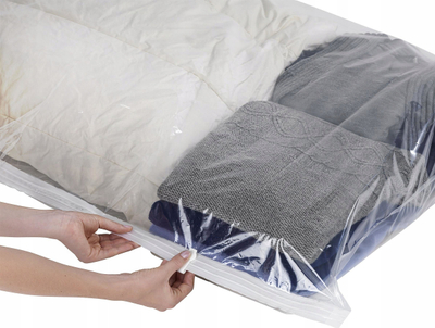 Qese vakumi Wenko Vacuum Storage System, 135 x 90 cm, transparente