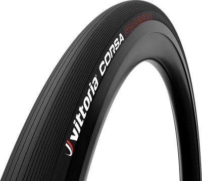 Gomë tubular për biçikletë Vittoria Corsa G2.0, 28\", 28 mm, e zezë