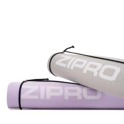 Shtresë për yoga Zipro, 173×61×0.4cm, e hirtë