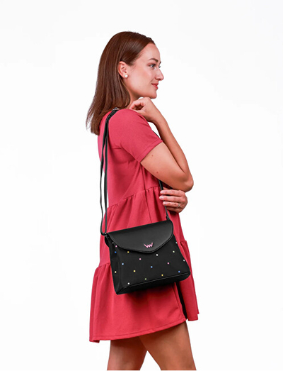 Çantë për femra Vuch Byrsa Dotty Black, e zezë
