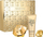 Set parfumesh Paco Rabanne Lady Million, 80 ml EDP, 100 ml krem trupi, ngjyrë ari