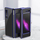 Mbrojtëse telefoni Hurtel Plating Case për Samsung Galaxy Fold, kornizë metalike, pjesë e pasme transparente, blu