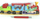 Set ndërtimi TechnoK Miracle Train, tren me 2 vagona, shumëngjyrësh