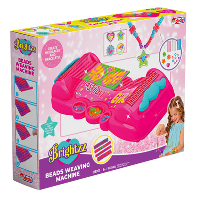 Makina për thurje rruazash Dede Beads Weaving Machine, set kreativ, shumëngjyrëshe
