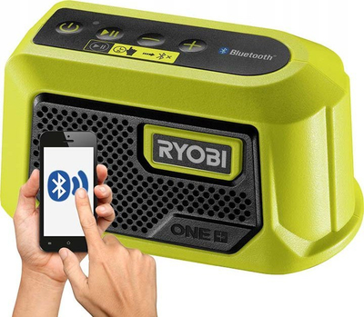 Блутут безжичен звучник Рјоби 18V ONE+, мини, верзија bare tool, зелен