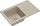 Lavaman kuzhine QUADRON BEN 111 me rubinet KATE, 70x44x17.5 cm, granit, bezhë