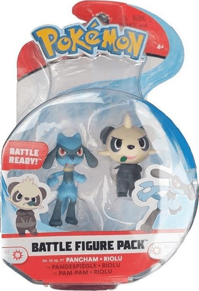 Figurina lodër Pokémon Battle Figure Pack, set me figura për koleksion, personazhe të përziera, shumëngjyrëshe
