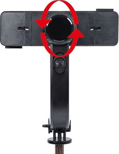 Stabilizues dore gimbal për telefon, selfie stick 78cm, tripod i palosshëm, me drita LED