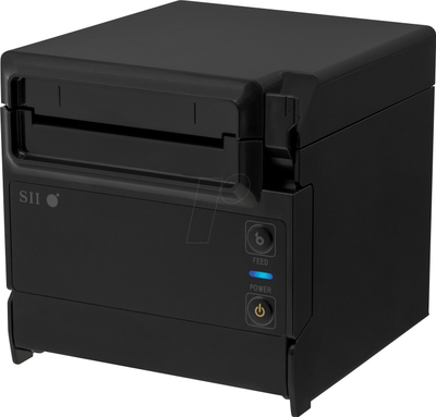 Printer POS Seiko Instruments RP-F10-K27J1-3, Ethernet USB, dalje nga lart edhe nga përpara, i zi