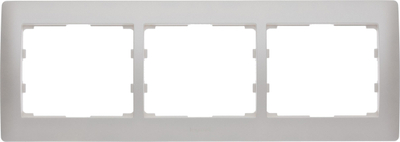 Kornizë elektrike Legrand Frame 771503, 3 vende horizontale, IP20, e bardhë