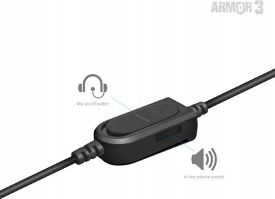 Гејминг слушалки SoundTac Universal, 3.5mm, со микрофон, црни
