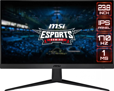 Monitor MSI G2412F, 23.8", Full HD (1920 x 1080), i zi