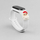 Rrip silikoni Hurtel Strap Xmas për Xiaomi Mi Band 4 3, me motiv Krishtlindjesh, i bardhë