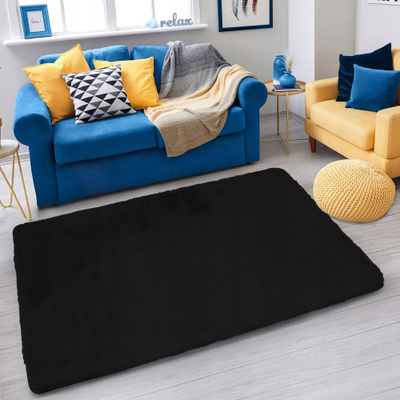 Tapet STRADO Plush Soft Rug Rabbit, 200x260 cm, poliester, i zi