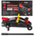 Krik hidraulik automobilistik BaumAuto Trolley, 2T, lartësi ngritjeje 290mm, i kuq