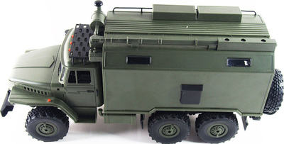 Makina me komandë Amewi Ural B36, 1:16, 6x6 RTR, e gjelbër