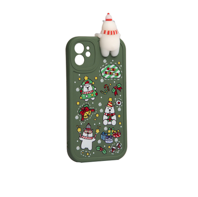 Fotroll për telefon IP11 TECH TIME Christmas Edition Green Toy
