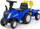 Traktor lodër Milly Mally New Holland T7, ride on, me rimorkio, blu