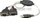 Kabllo USB Manhattan USB-A - 2x RS-232, 0.45m, e zezë
