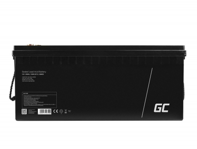 Bateri AGM Green Cell 12V 200Ah, plumbi, pa mirëmbajtje