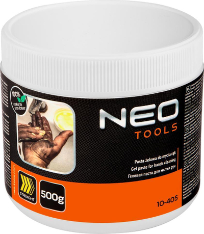 Pasta për duar Neo, xhel, 500g, e verdhë