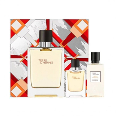 Set Terre D´ Hermes - parfum 100 ml + xhel dushi 80 ml + parfum 12.5 ml