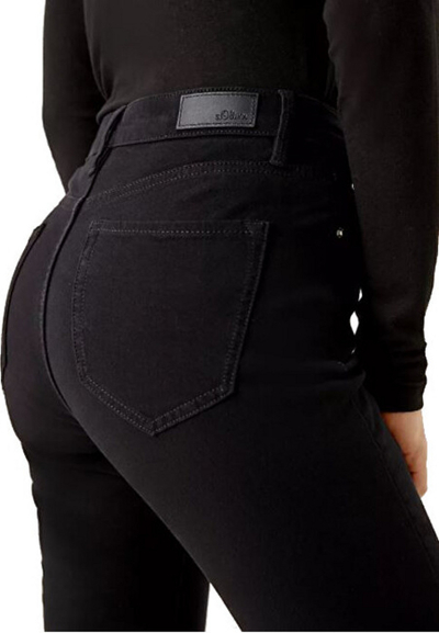 Xhinse S.Oliver Skinny Fit, të zeza, 120.11.899.26.180.2110558.99Z8