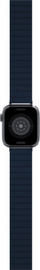 Rrip dore JCPal FlexForm për Apple Watch, 38/40/41mm, silikon, blu e errët