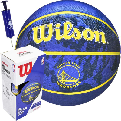 Top basketbolli Wilson NBA LA Lakers, madhësia 7, me pompë, lejla me të verdhë