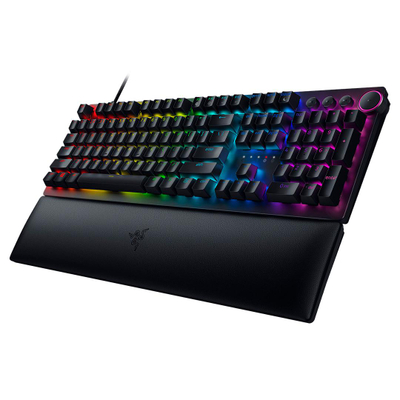 Tastierë gaming Razer Huntsman V2, optike, linear Red, US layout, e zezë