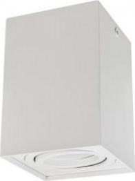 Llambadar Maclean Spot surface-mounted halogen GU10 MCE426 W, 80x80x115mm, e bardhë