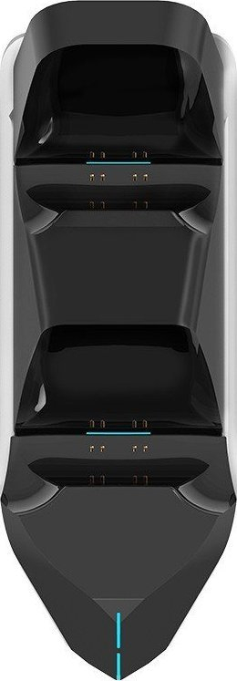 Stacion karikimi Savio SAVIO, për pultet e PS5 DualSense, 2 porta, LED, i bardhë