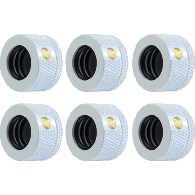 Lidhëse uji RAIJINTEK Pelias D141806, G1/4", tub 14 mm, të bardha