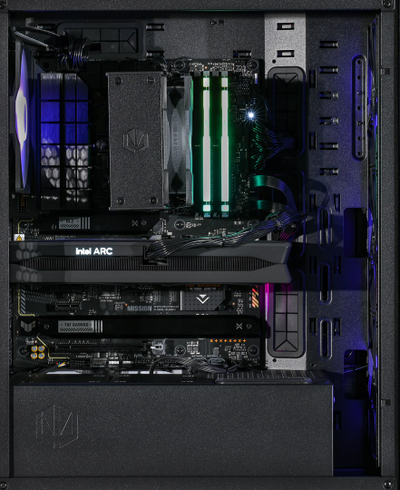 PC gaming Actina Intel Core i5 14400F, 16GB RAM, Intel Arc A380, i zi