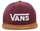 Kapelë Vans VN0A36ORTQV1, kuqe/kafe