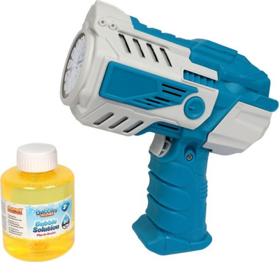 Lodër hedhëse flluskash Dumel Storm Bubble Launcher, manuale, për fëmijë, blu