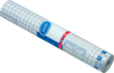 Folie mbrojtëse vetëngjitëse Bantex, 30 cm x 10 m, 80 mikron, transparente