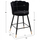 Stol velvet + metal 50×50×90 cm (HM8736.04), zezë