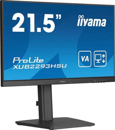 Monitor Iiyama ProLite XUB2293HSU B7, 21.5", Full HD, i zi