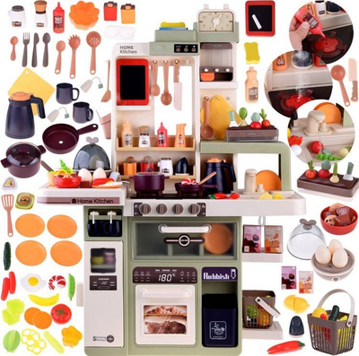 Kuzhinë lodër Home Kitchen ZA4666, 88 gjëra, me dritë edhe zhurma, shumëngjyrëshe