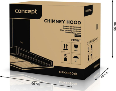 Aspirator Concept OPK4960DS, i zi